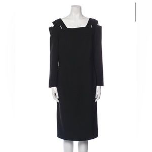 Roland Mouret Square Neck Mid Length Dress Sz14